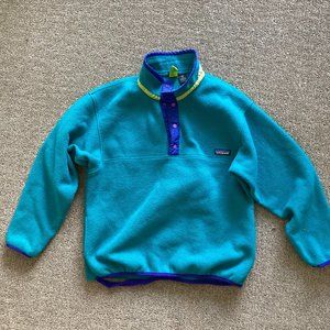 kids patagonia snap t pullover
